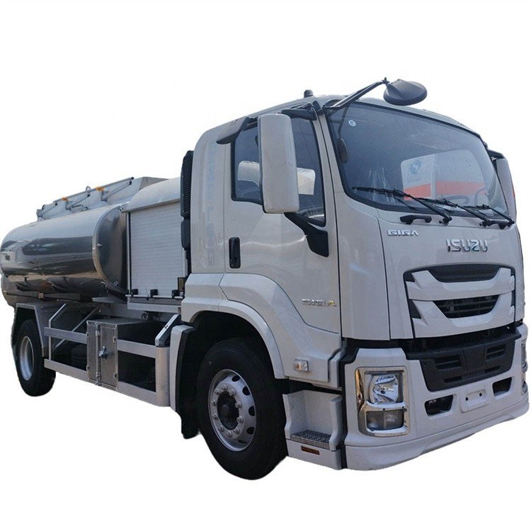 Isuzu Giga Aluminum Alloy 10000 Liters Jet Refuelling Vehicle 4X2 Airport Aviation Fuel Tank Truck